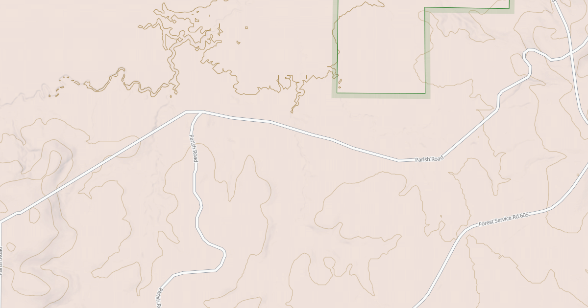 Map preview of USFS Motor Vehicle Use Map Roads {1329ABD6-807E-4E5F-9F90-56E9444B5E7D}