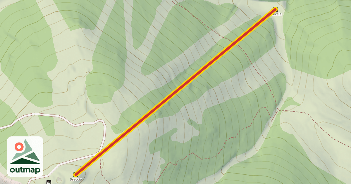 Map of Dreccia