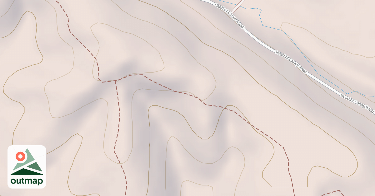 Map of White Sulphur Ohv Trail - F