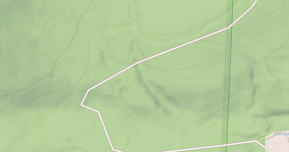 Map preview of USFS National Forest System Roads {2D50C5A0-2172-4407-8408-55459F6AA968}