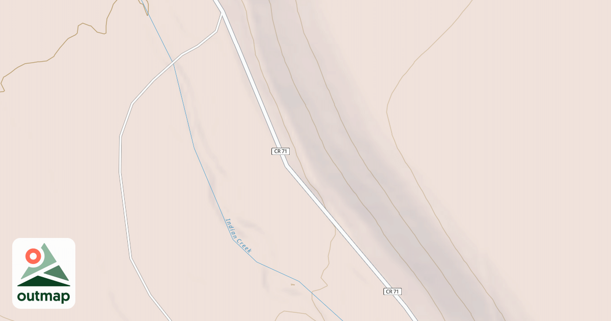 Map of INDIAN CREEK TRL MRS 0-6.15