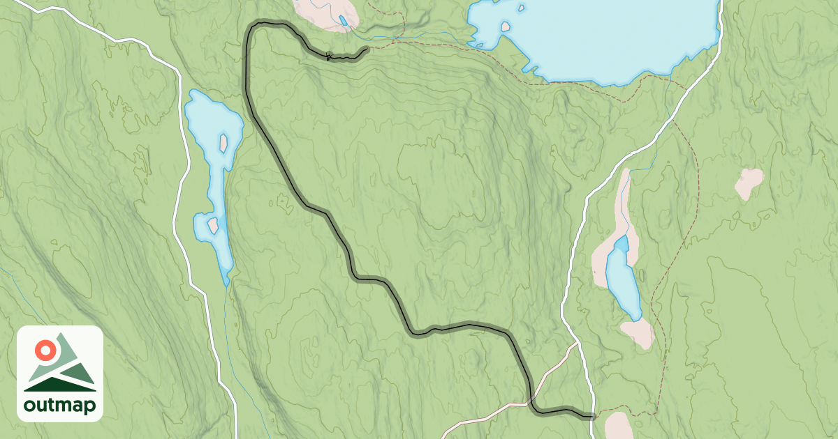 Map of 2- Lac Parker Sud