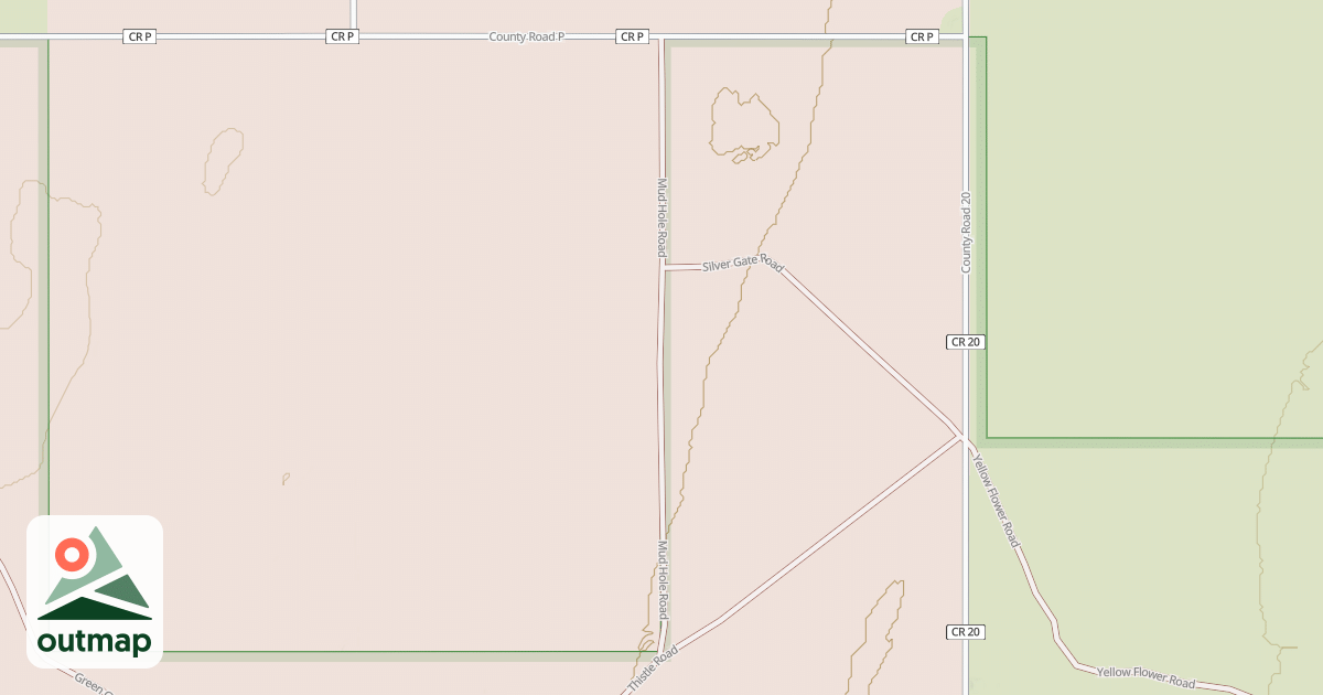 Map of MUD HOLE