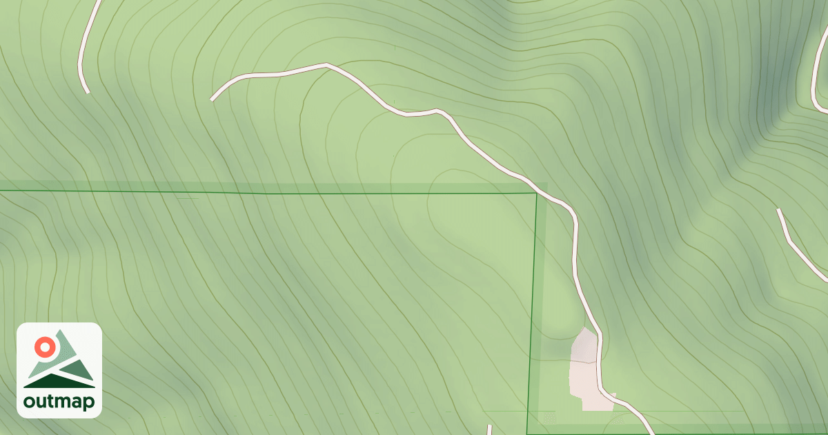 Map of SOUTH ANGEL T.S.