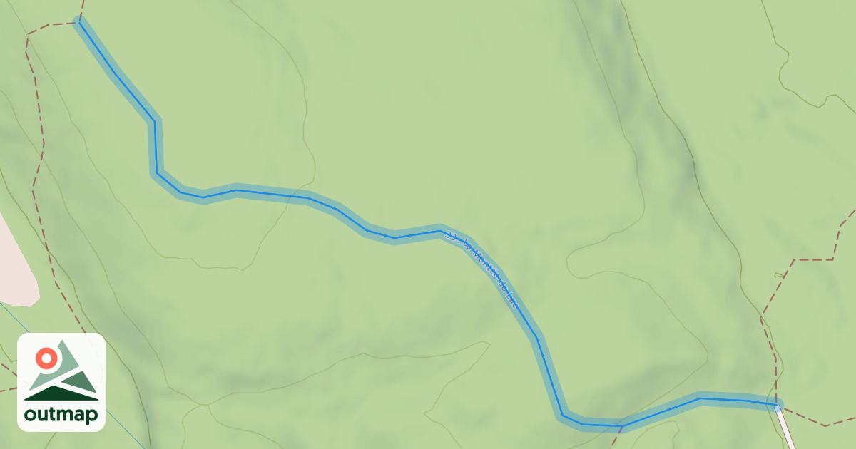 Map of 33c La Montée du Lac