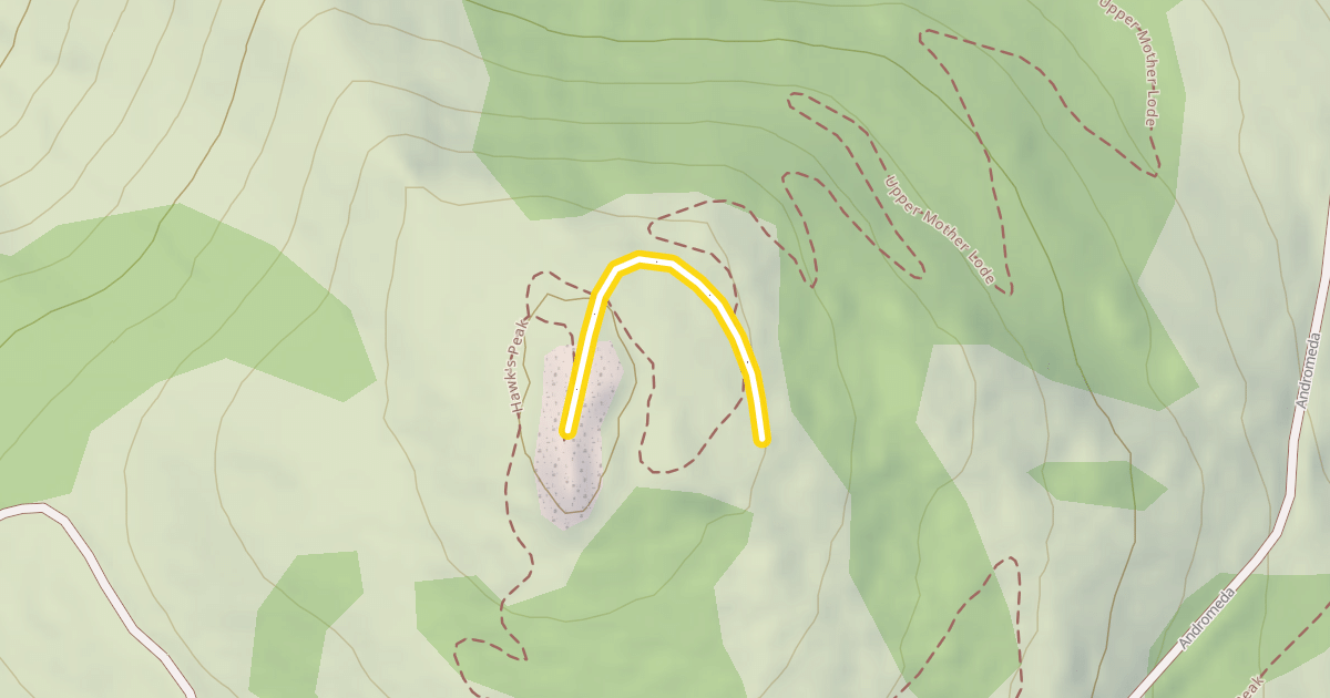 Map preview of Hawk's Peak