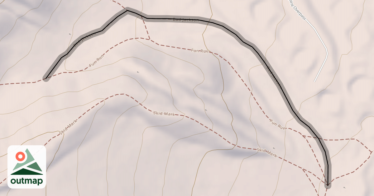 Map of Bad Jackson