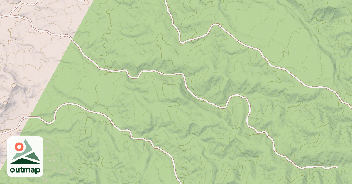 Map of SECTION CORNER ROAD B