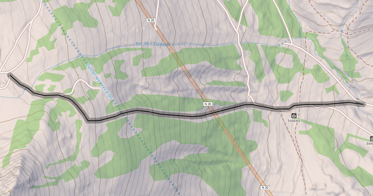 Map preview of Les Sapins