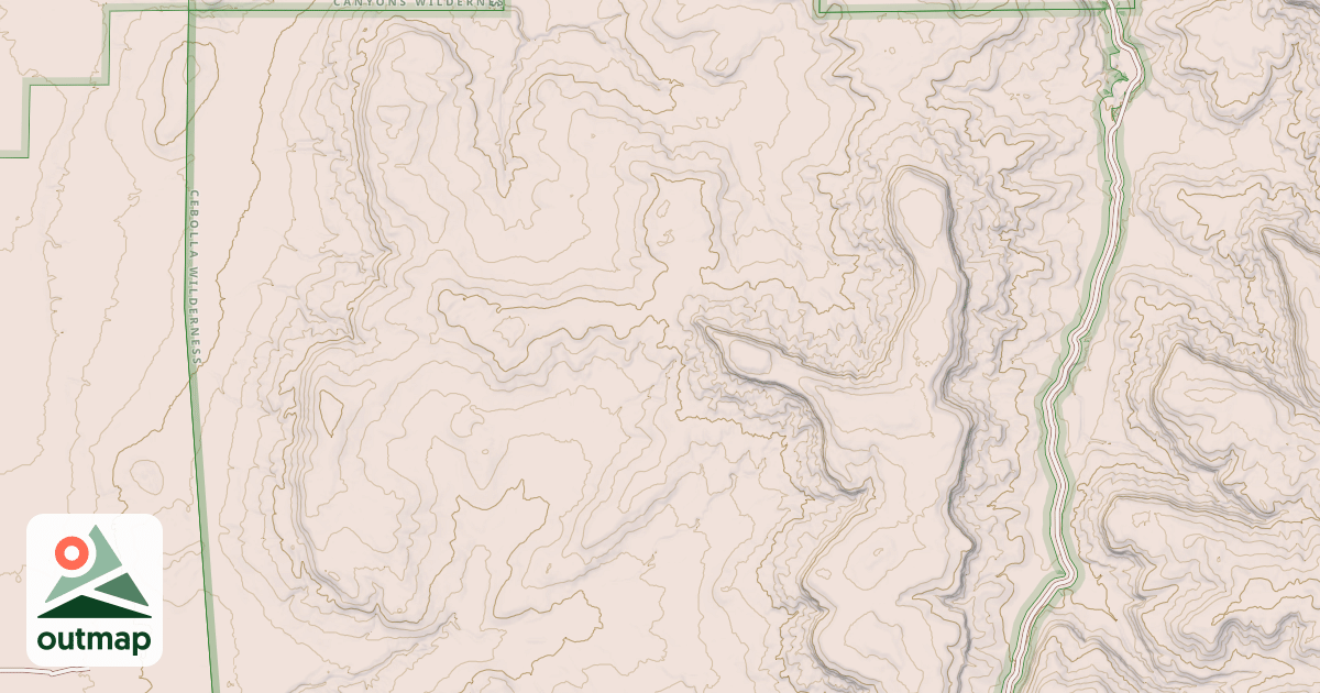 Map of Homestead Canyon Trail