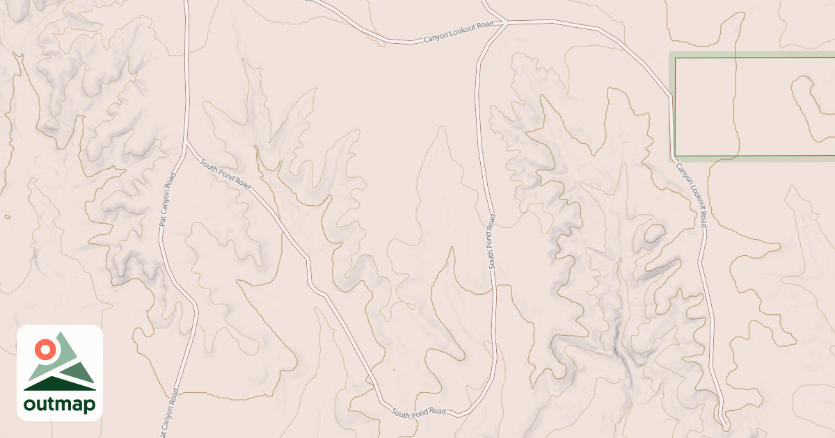 Map of SOUTH POND