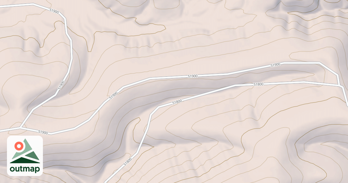 Map of USFS Motor Vehicle Use Map Roads {18BF4F53-90EA-4215-8E80-C1FFC923CE34}