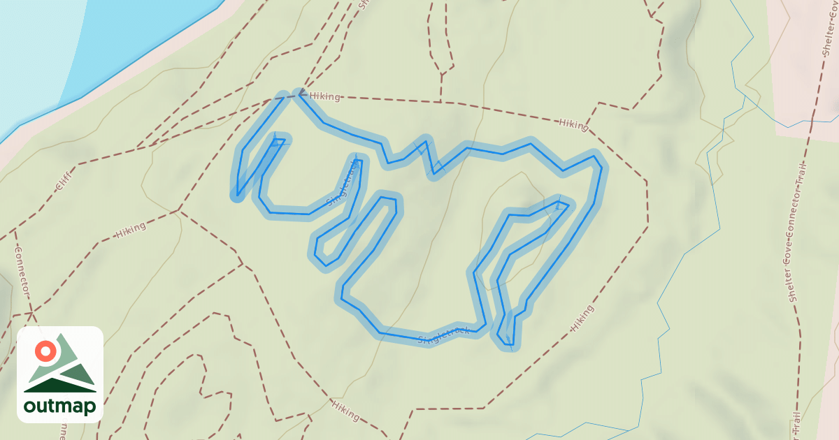 Map of Singletrack
