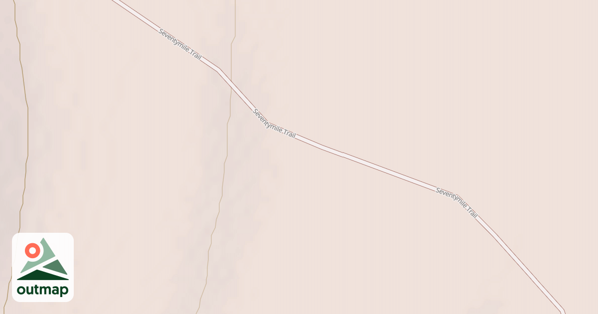 Map of Seventymile Trail