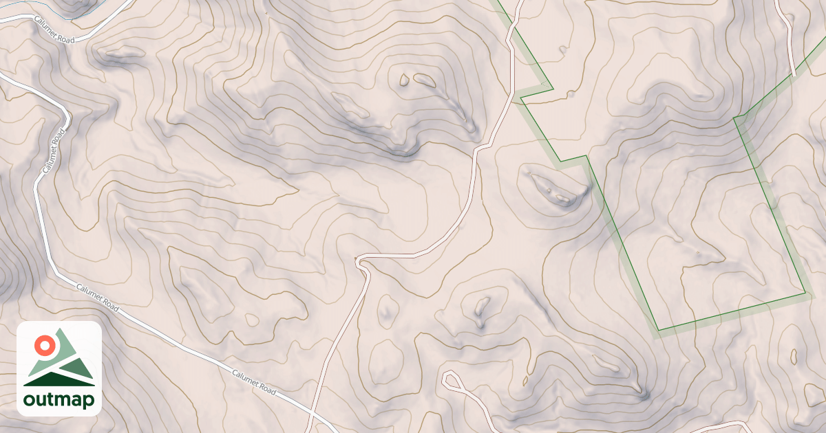 Map of CALUMET BR 2D