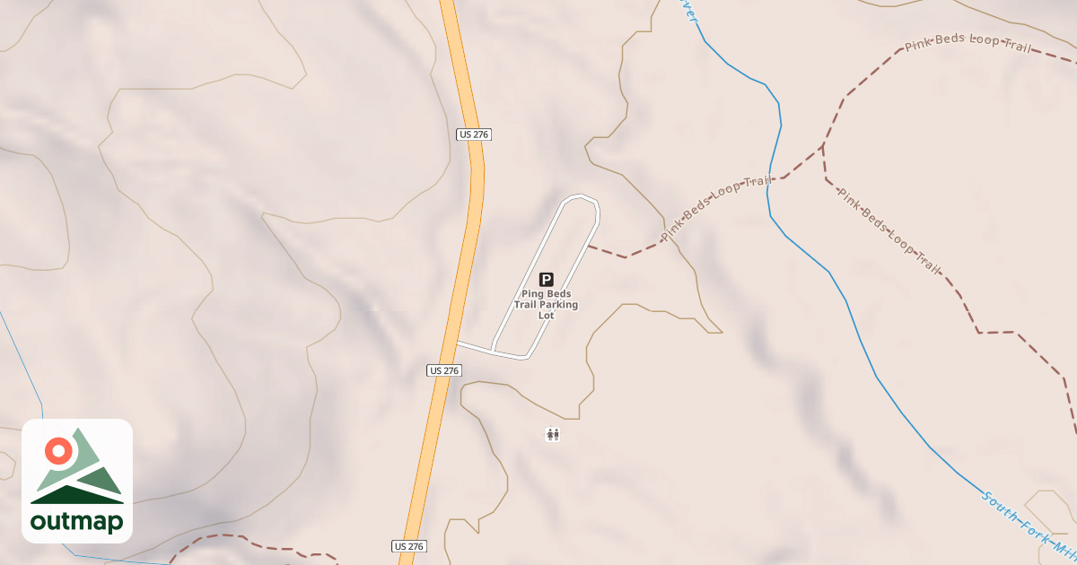 Map of PINK BEDS PICNIC AREA