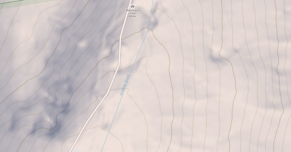 Map preview of USFS National Forest System Roads {448F92C1-9A7A-416E-9E65-1BEB06C8D98A}