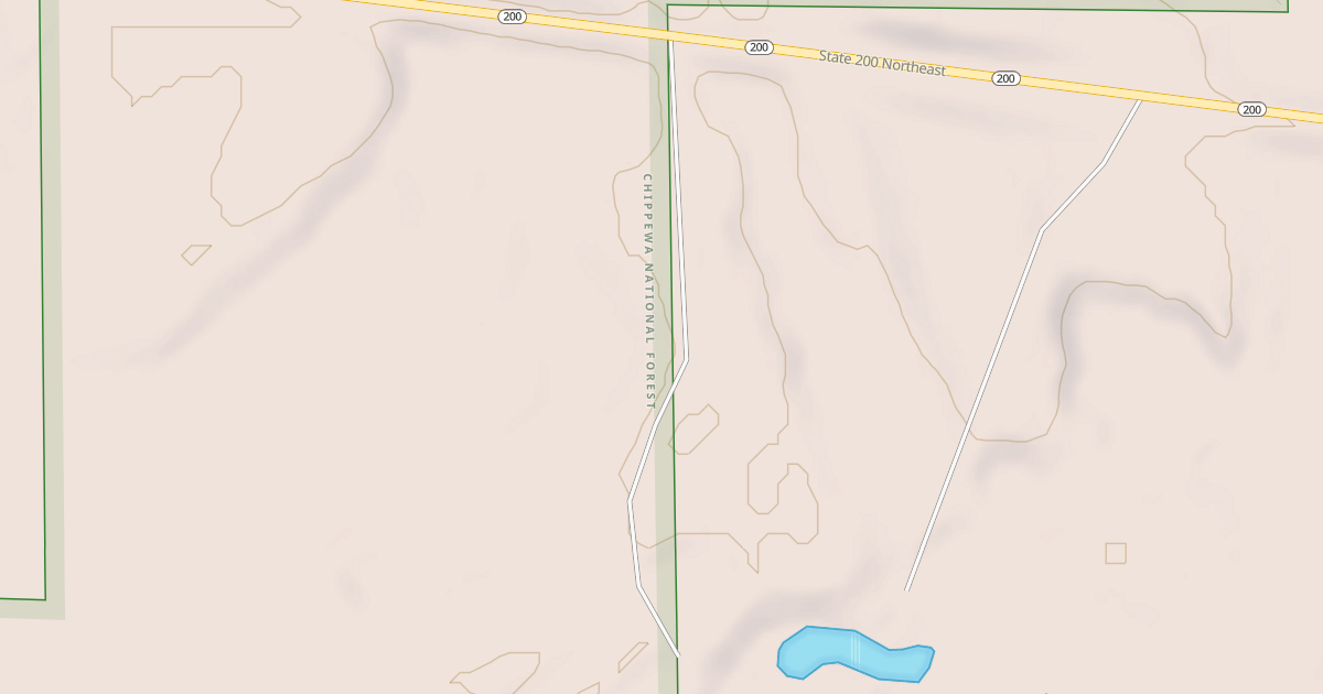 Map preview of MN 200 SPUR 2895