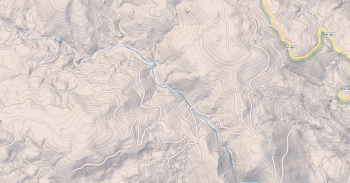 Map preview of SOUTH RED ROCK