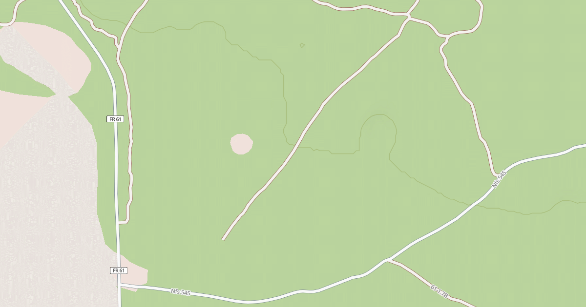 Map preview of USFS Motor Vehicle Use Map Roads {ED8E2313-8233-4C10-A331-75C191AF1B2F}