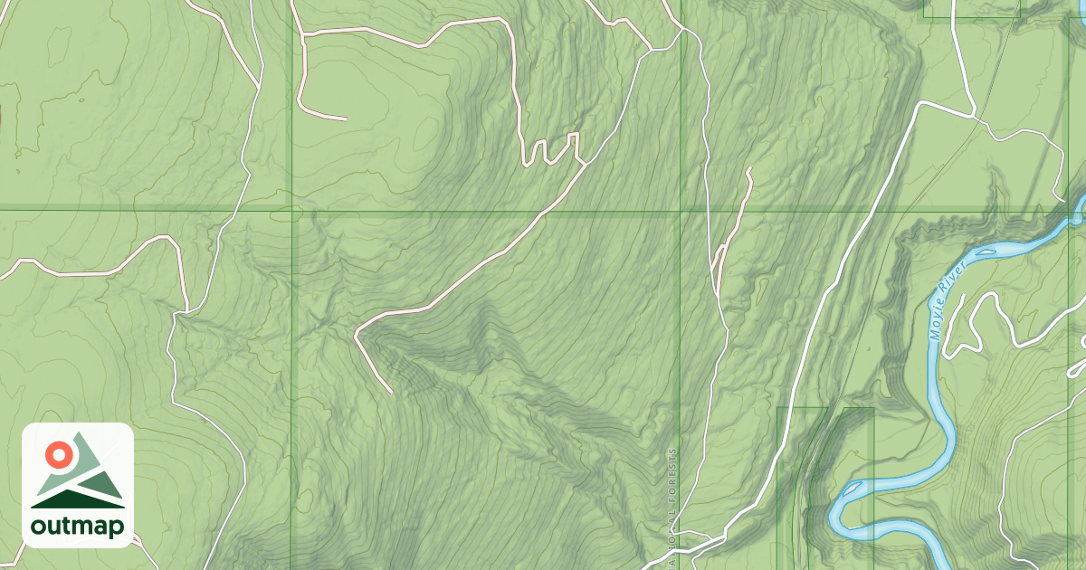 Map of EAST DAWSON
