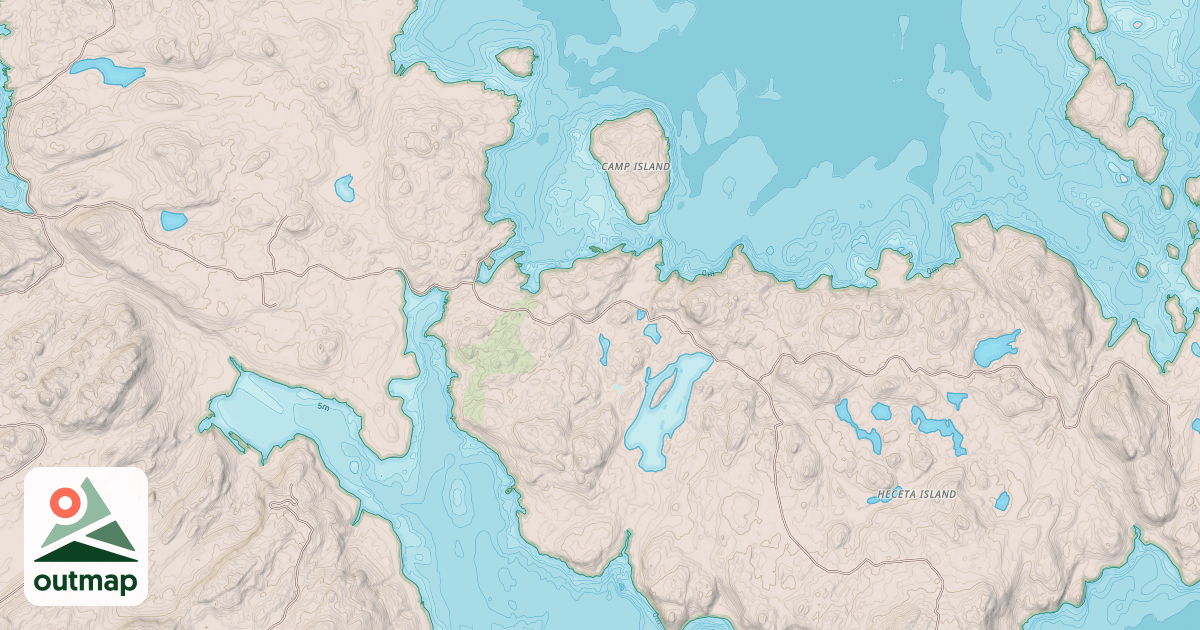 Map of PORT ALICE