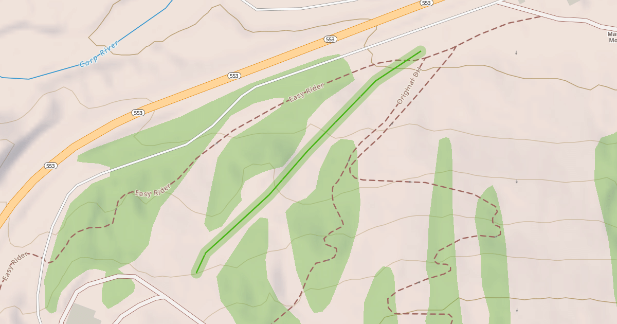 Map preview of New Ridge