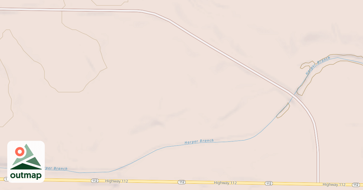 Map of NORTH CLAIRBORNE
