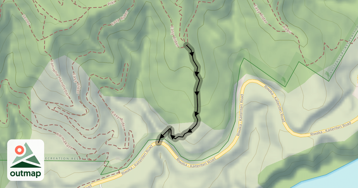 Map of Crackin' Thru The Bracken