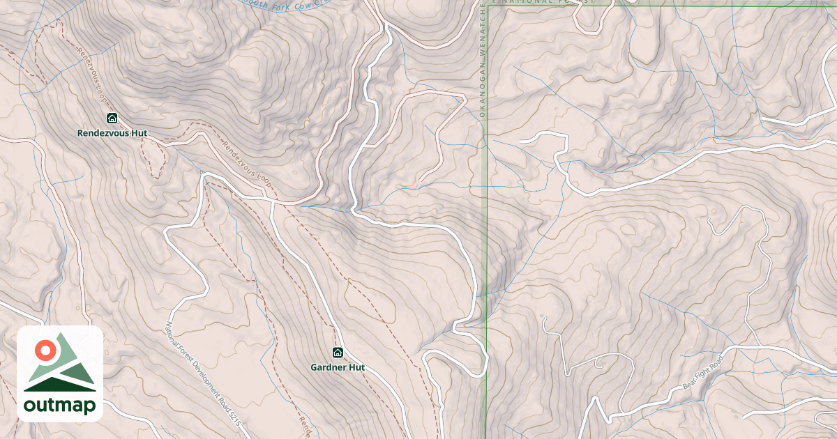 Map of LITTLE CUB CREEK M