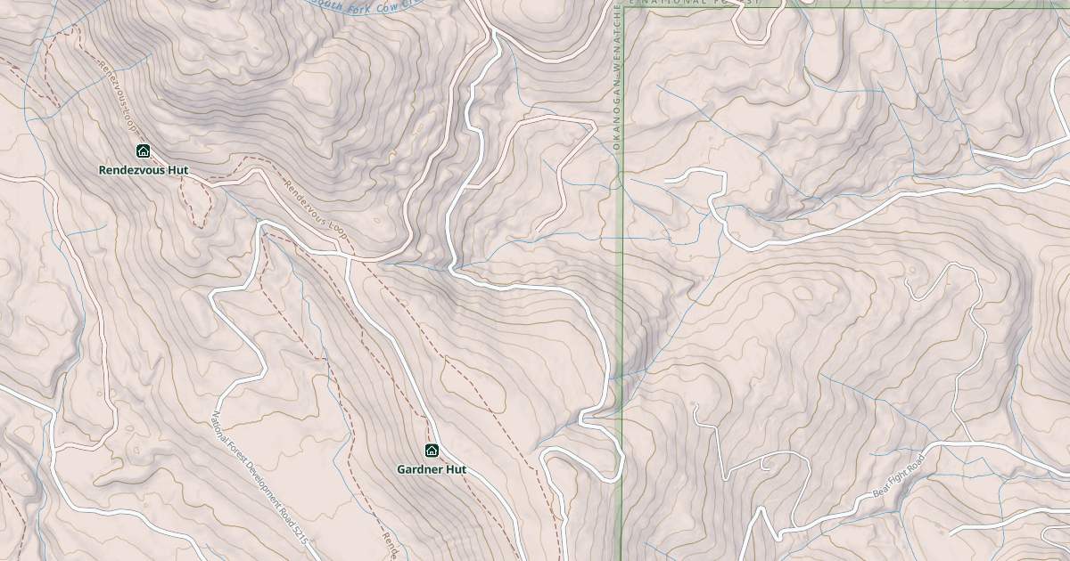 Map preview of LITTLE CUB CREEK M