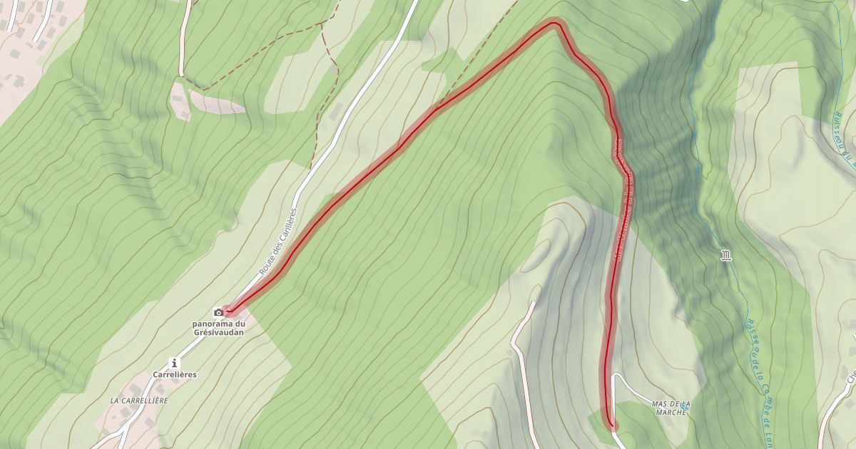 Map preview of Mas Vannier à la Carrellière