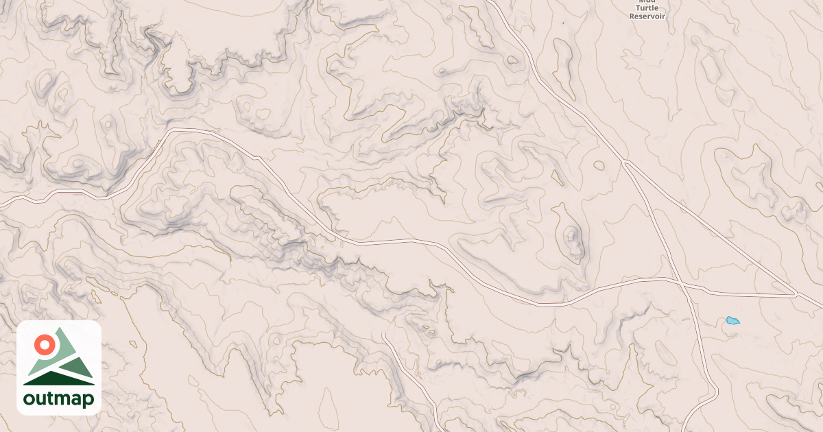 Map of N.FORK TAYLOR CREEK