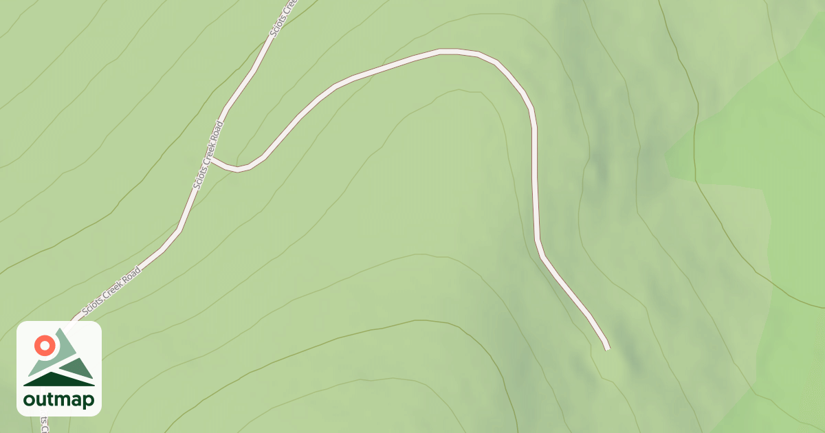 Map of CODY CREEK SPUR