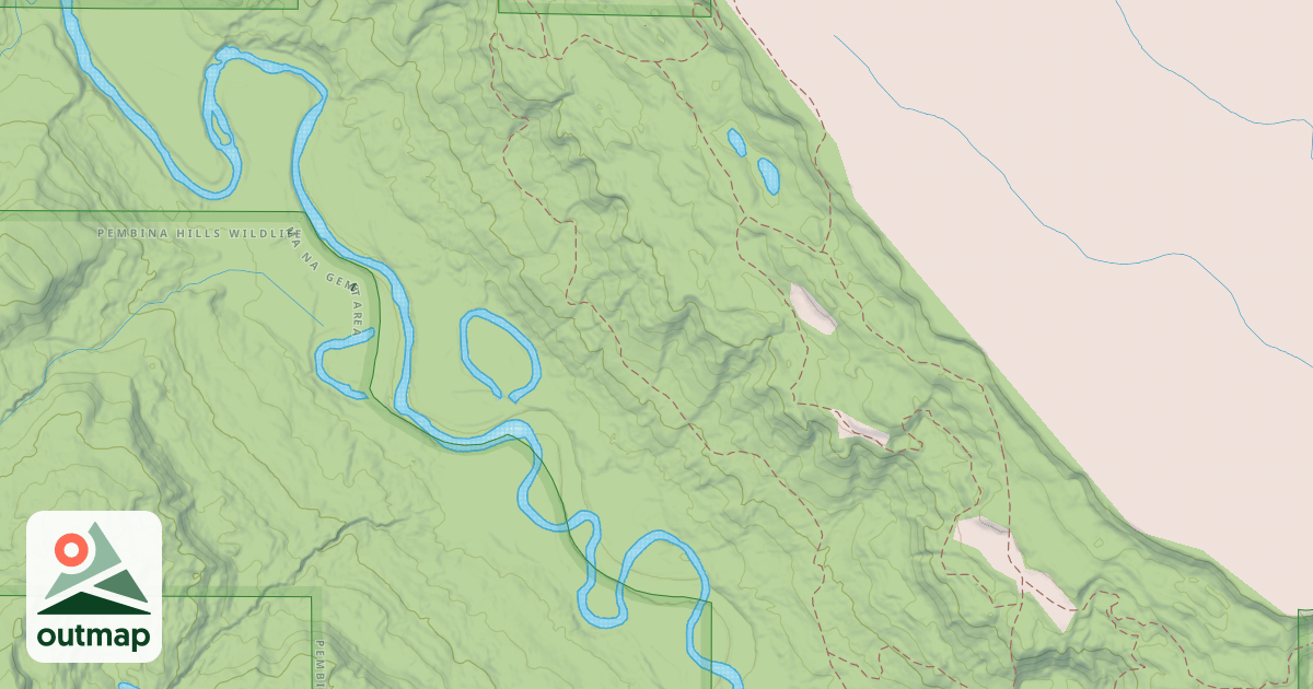 Map of Whitetail Alley
