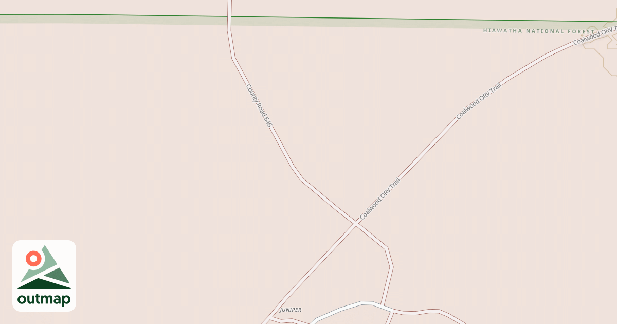 Map of JUNIPER LOOP SPUR D