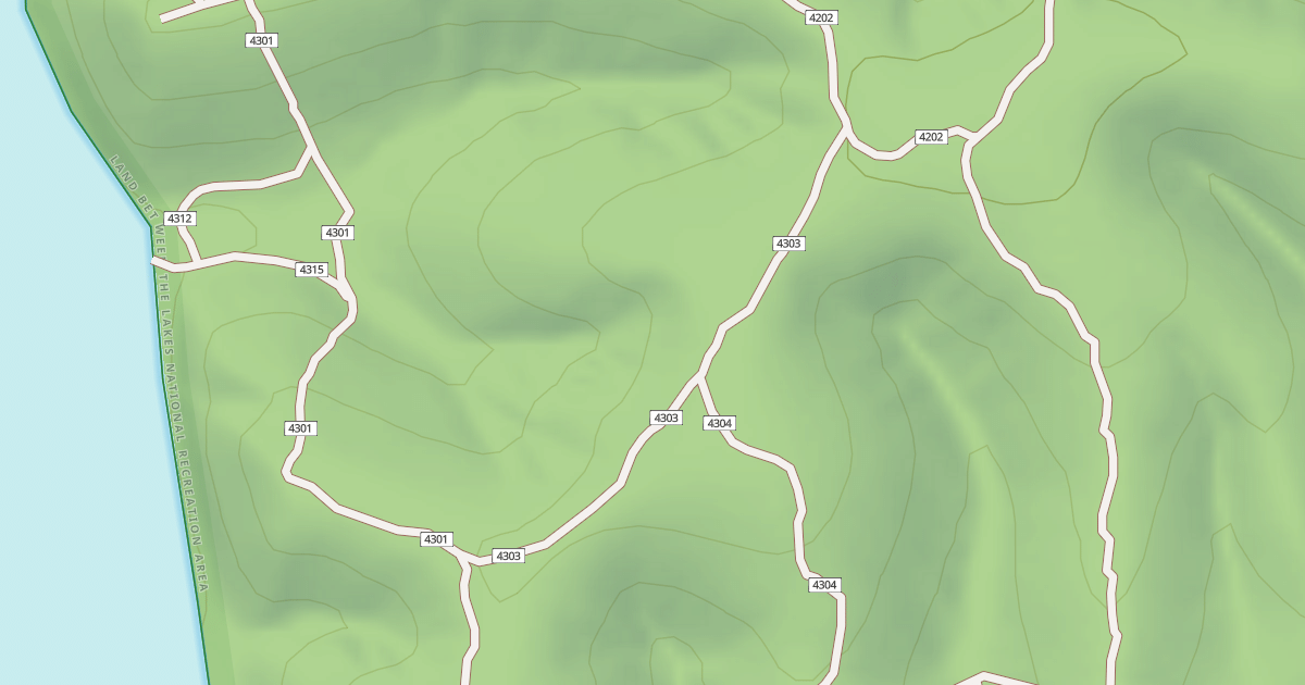 Map preview of USFS Motor Vehicle Use Map Trails 19929