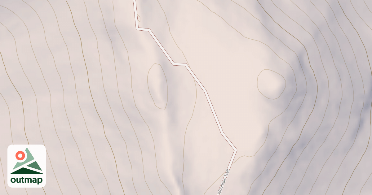 Map of Guadalupe Mountain Trail