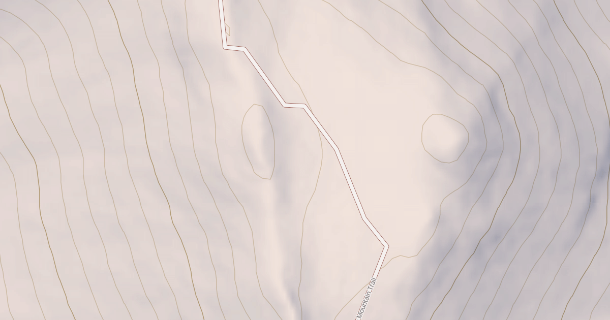 Map preview of Guadalupe Mountain Trail