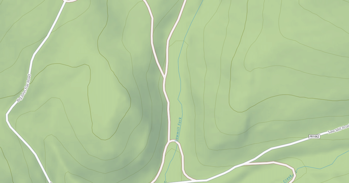 Map preview of USFS National Forest System Roads {272478AF-55B5-472C-BB19-C30E6EA66191}