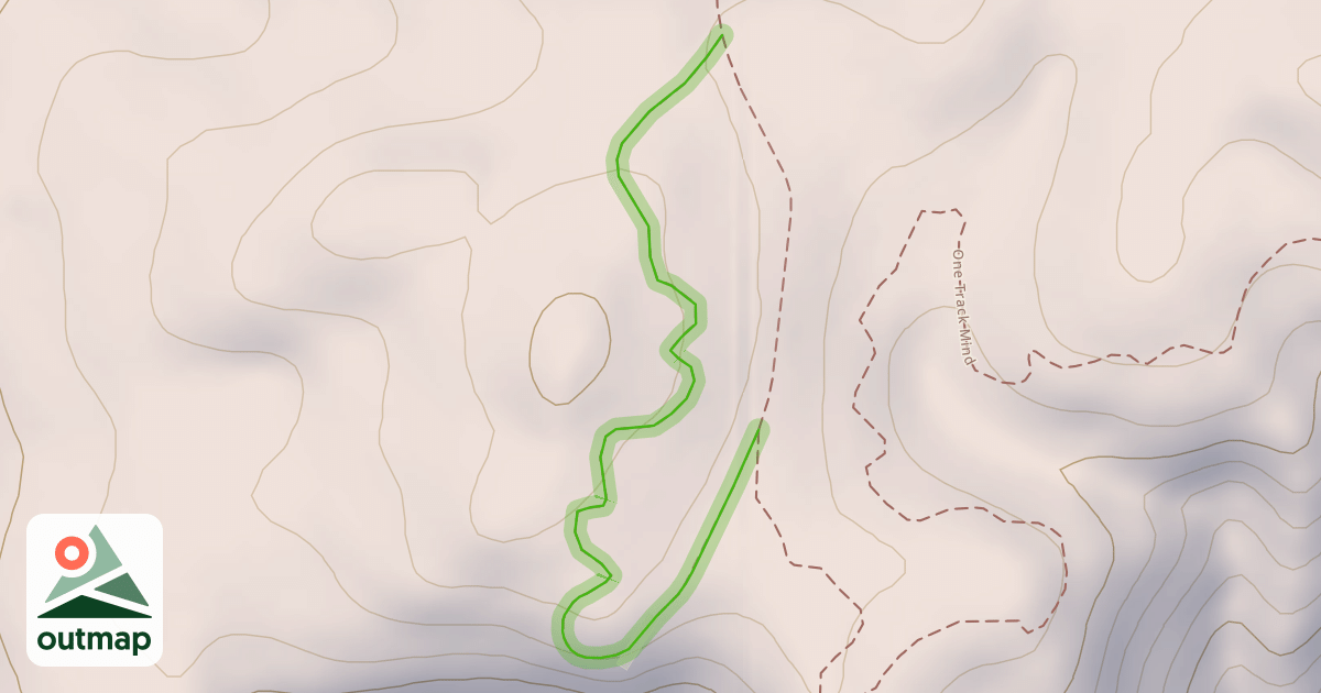 Map of Point Alta Vista Trail