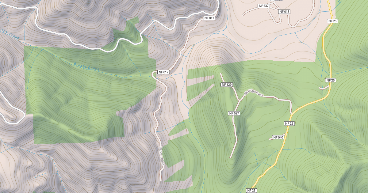 Map preview of ELKHORN