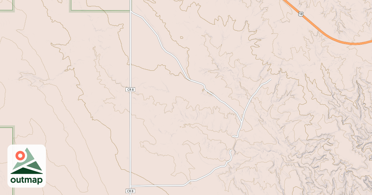 Map of FIDDLE CREEK