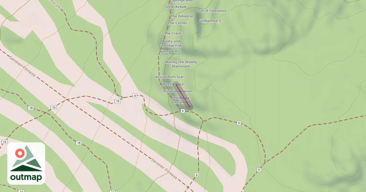 Map of STD Wall