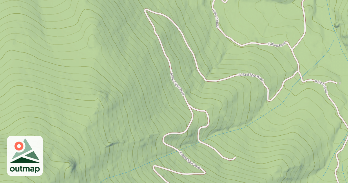 Map of BALLARD SPUR