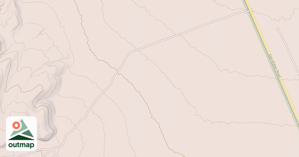 Map of PROSPECT CUTOFF ROAD