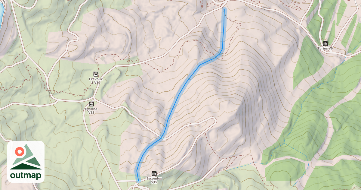 Map of Les Tetras