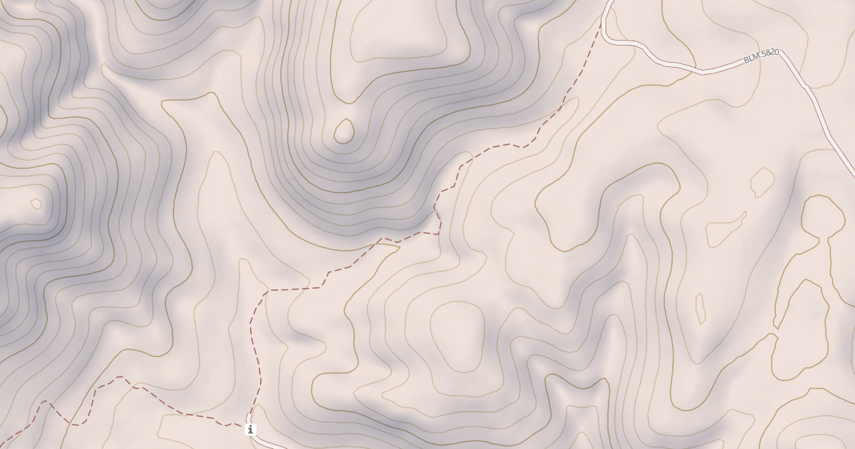 Map preview of BLM National GTLF Public Motorized Trails 07584d1c-ef3b-405f-aa82-b1c43bb9a74e