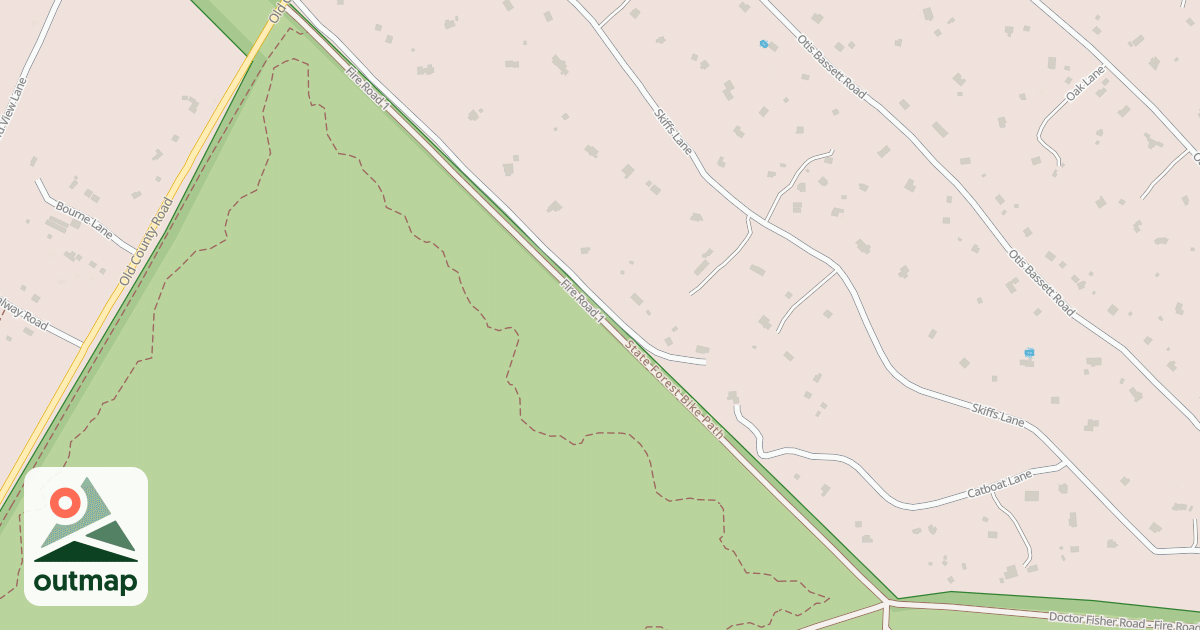 Map of Correllus Bike Path
