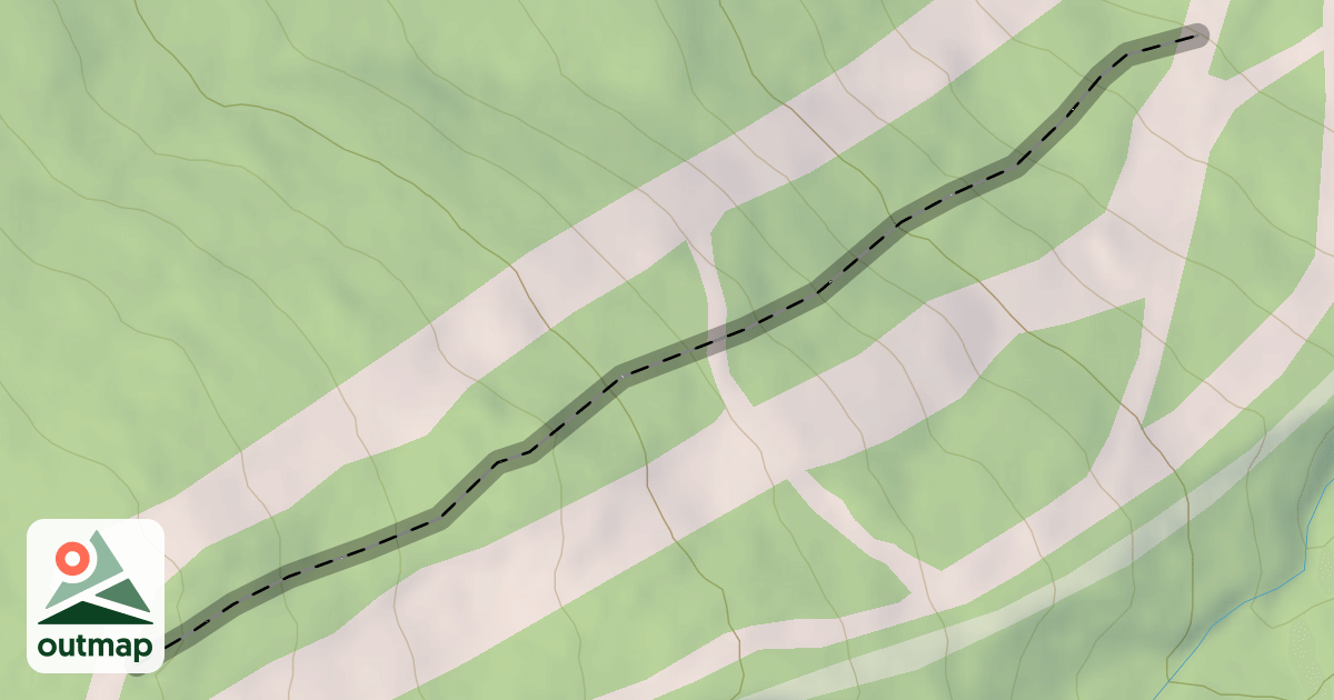 Map of Hardwoods Glade